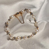 Summer brand small design bracelet from pearl, advanced jewelry, simple and elegant design, light luxury style, high-quality style