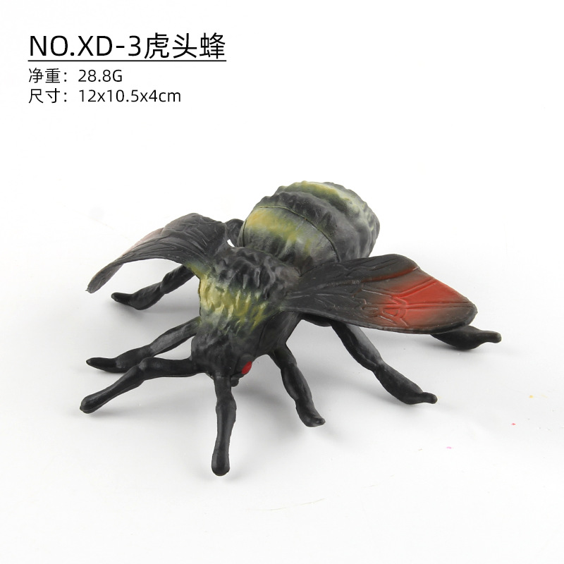 Exportación transfronteriza de simulación de insectos modelo de animales unicornio mariposas mariposas orugas cognición juguete ornamental estático