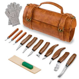 厂家直供DIY木工工具手动木刻刀挖勺挖盘弯刀削刀雕刻刀手工刻刀