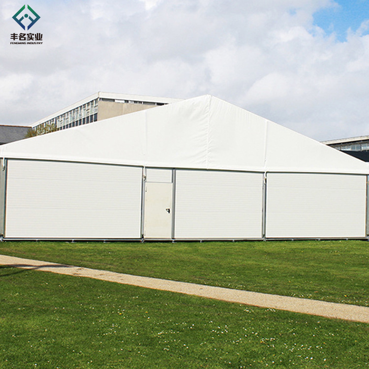 大型人字顶pvc美食节广告帐篷 仓储大蓬marquee tent