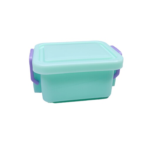 Miniature dollhouse storage box, cute children's pretend play DIY plastic box, simulated convenience store props