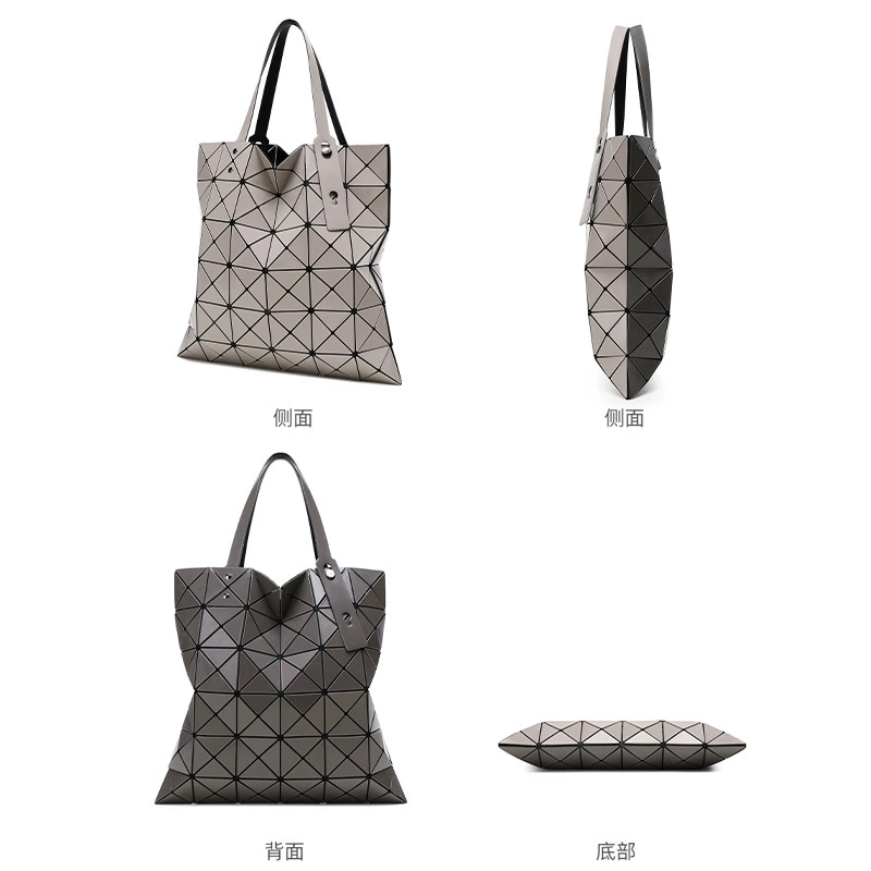 Japanese one-shoulder bag PVC with diamond pattern