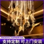 家装造型餐厅吊灯光纤灯