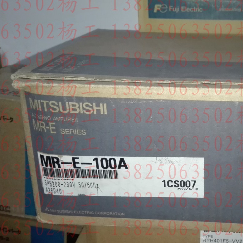 原装全新正品三菱伺服驱动器MR-E-100A 质保一年价格商议