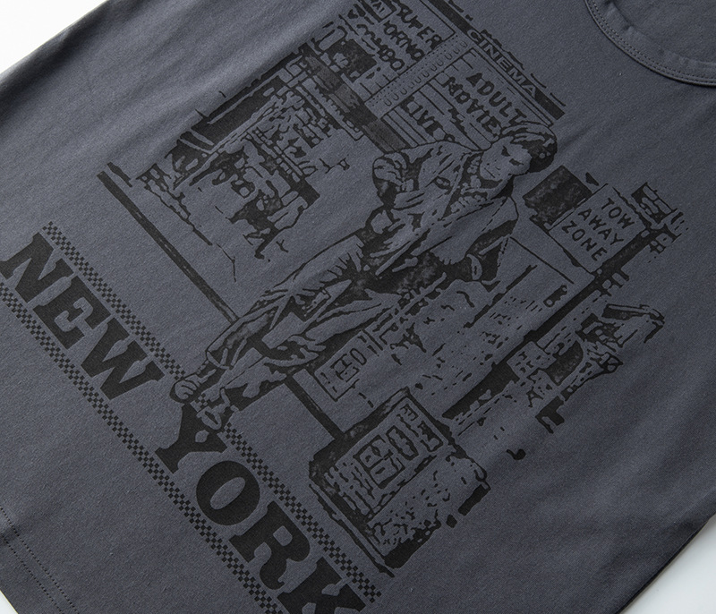 Herrenbekleidung Street-Style bedruckte Weste T-Shirt ärmelloses Unterhemd_voghion.com