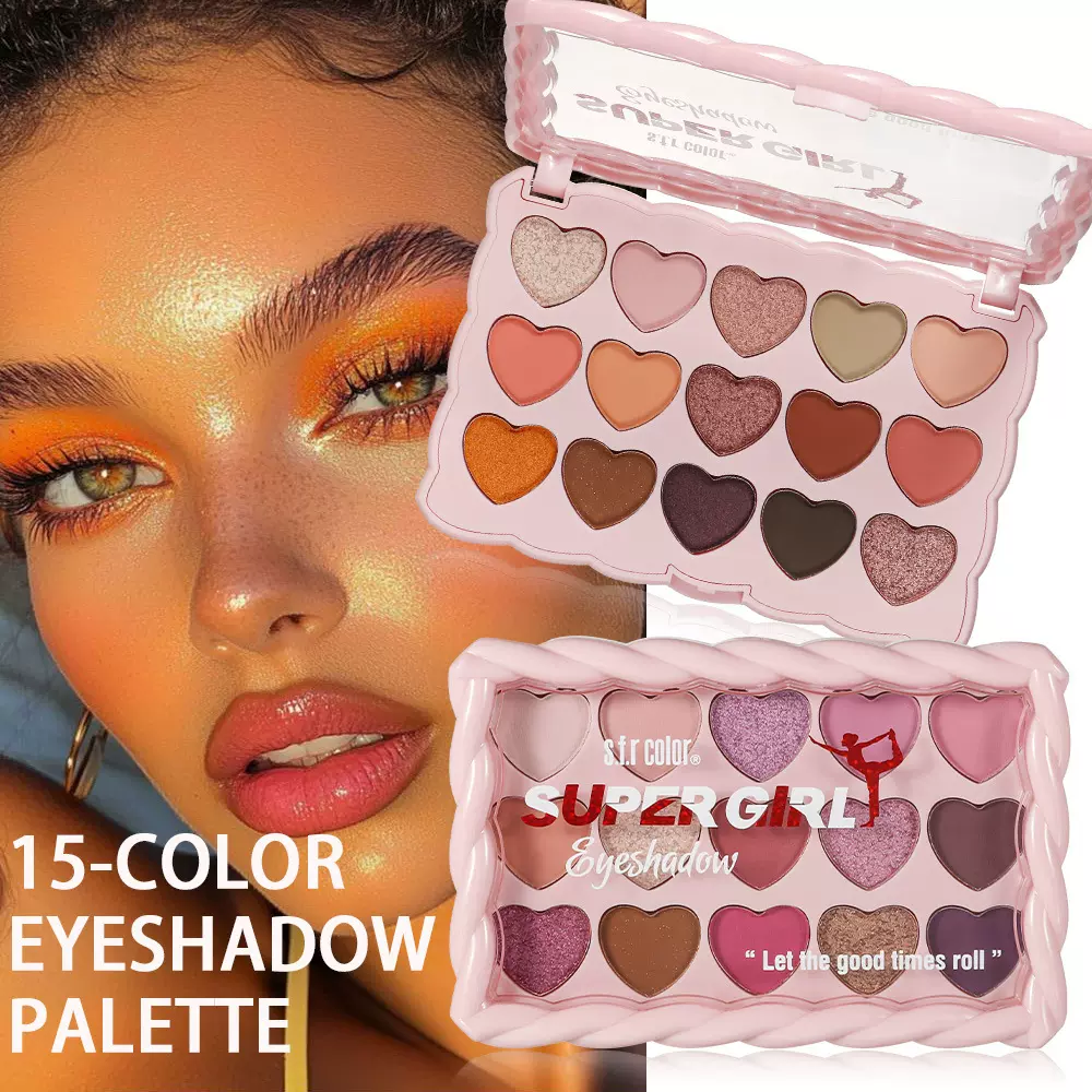 s.f.r color跨境专供眼影盘细腻粉质低饱和哑光珠光细闪眼影批发