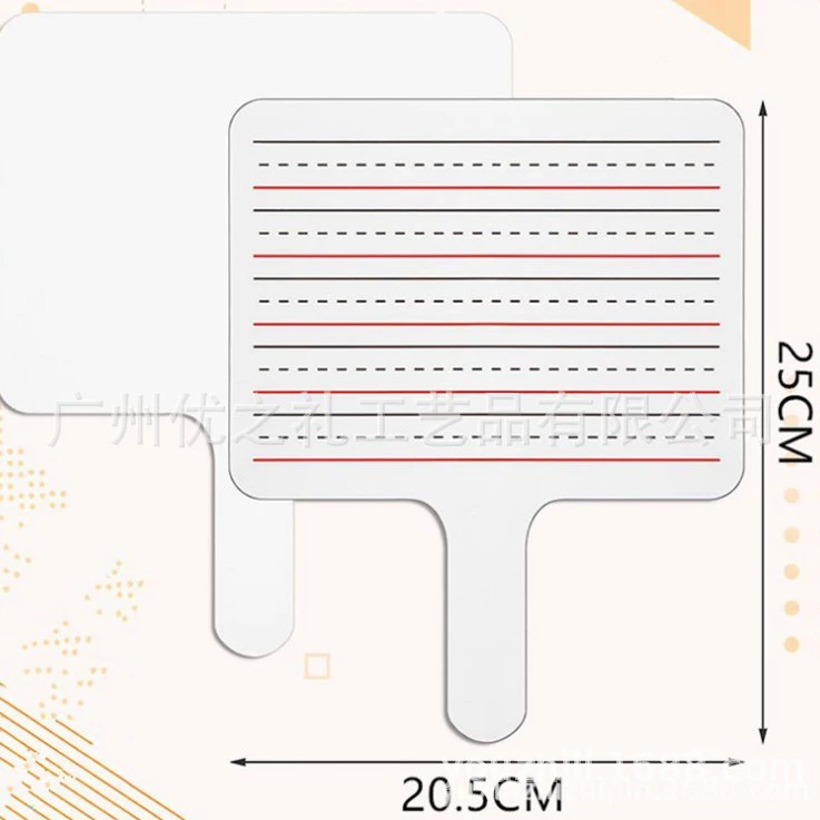 Набор переносных цветных досок для письма, односторонняя стираемая доска, изготовленная на заказ доска из среднеплотного фиброволокна