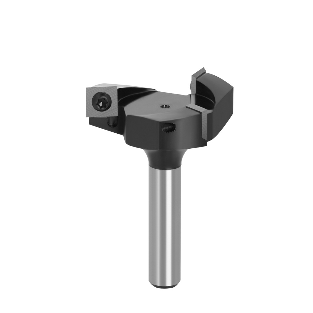 1/2 mango de tres cuchillas T-cuchillo ranura cuchillo ranurado cuchillo carpintería fresadora ranurado cortador de fresado cortador T-tipo Tenon cortador de la carpintería Gong fresadora