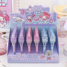 三丽鸥学生钢笔 正版三丽鸥可擦蓝钢笔卡通可爱学生用作业刷题笔