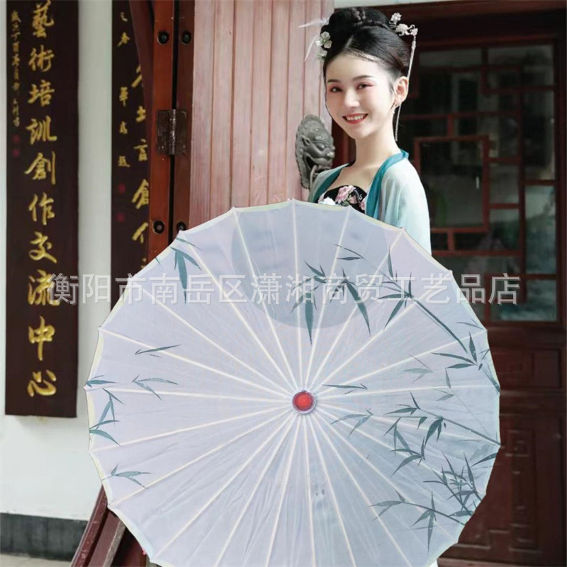 清竹如梦令舞蹈伞古风人间烟火跳舞伞装饰表演走秀道具演出工艺伞