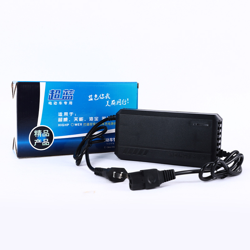 Electric vehicle charger, lead-acid battery, temperature controlled charging, electric tricycle, ultra blue battery car charger