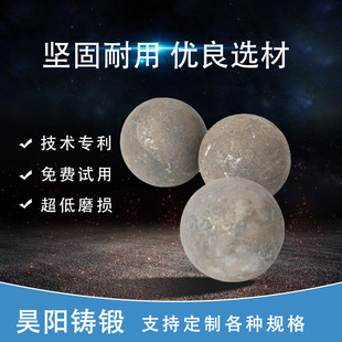 B2/B3 Hot Rolled Steel Balls |   Special for Mines/Cement/Electric Power Plants, High Wear Resistance and Anti-Crushing