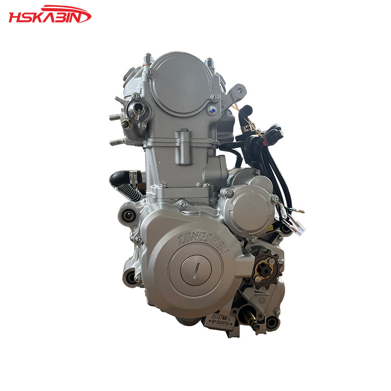 Off-road motorcycle Zongshen CB250-A water-cooled electric start reverse gear engine with water tank fan accessories