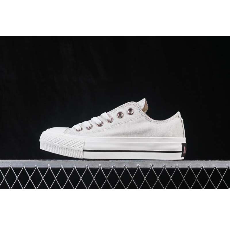 2026 New Style Simple Thick-Soled Height-Increasing Shoes Pure White Couple's Canvas Shoes
