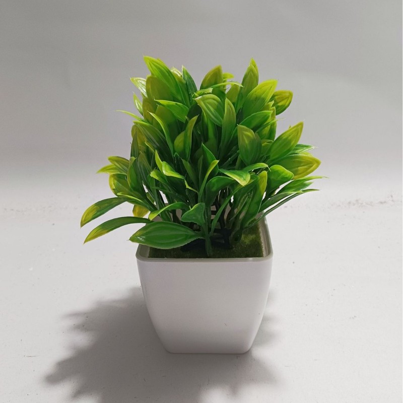Amazon シミュレーション小さな鉢植え装飾品ホームユーカリローズリーリビングルームデスクトップ装飾造花プラスチック鉢植え|undefined