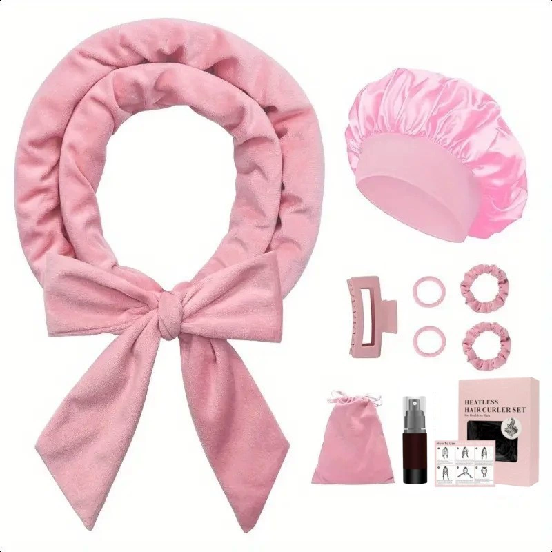 Curly headband, hairgrip, wavy gift box, set, (Cross-border trading)