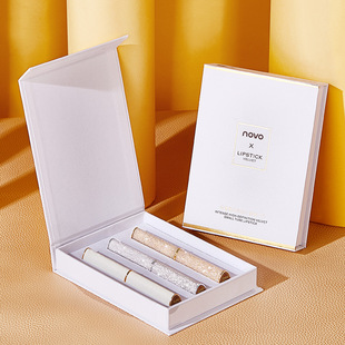 Novo5457 Passionate High-Definition Velvet Small Tube Lipstick Whitening Daily Elegant Style Gift Box Valentine's Day