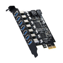 USB3.2 GEN1 5Gbps转接卡7口扩展卡RENESAS第三代主控D720201