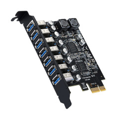 USB3.2 GEN1 5Gbps アダプタカード 7 ポート拡張カード RENESAS 第 3 世代メインコントロール D720201