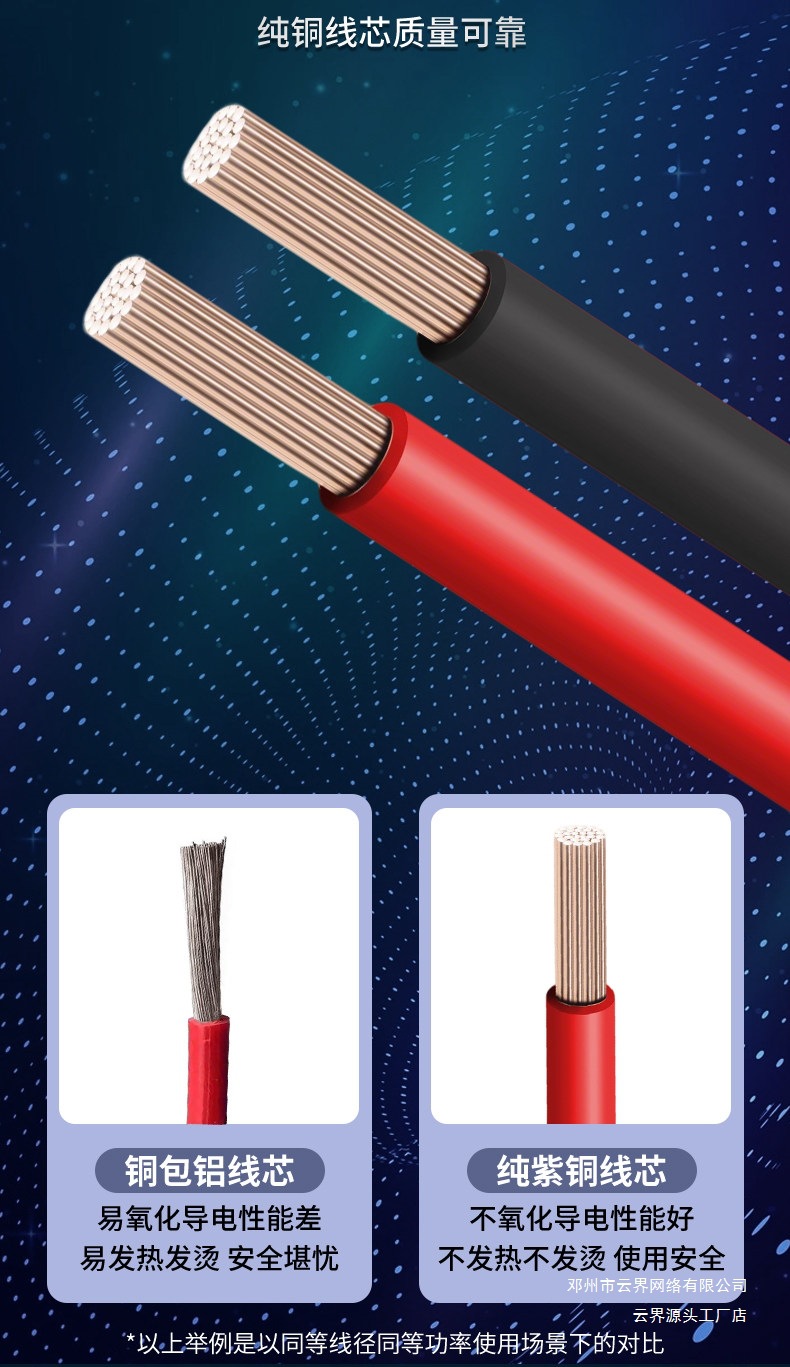 Cloud Realm Car Battery Jump Start Cables, Battery Jumper Cables, Jumper Wire Connection Cables with Clamps, Pure Copper Car Jump Starter Cables