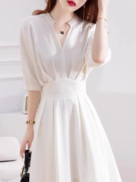 Autumn elegant dress