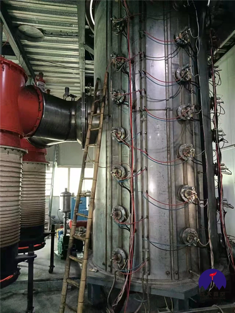 5,7 м большие части плиты печи для титанового покрытия гальваническое оборудование 90% новая вакуумная лакировочная машина произведена в 2019 году