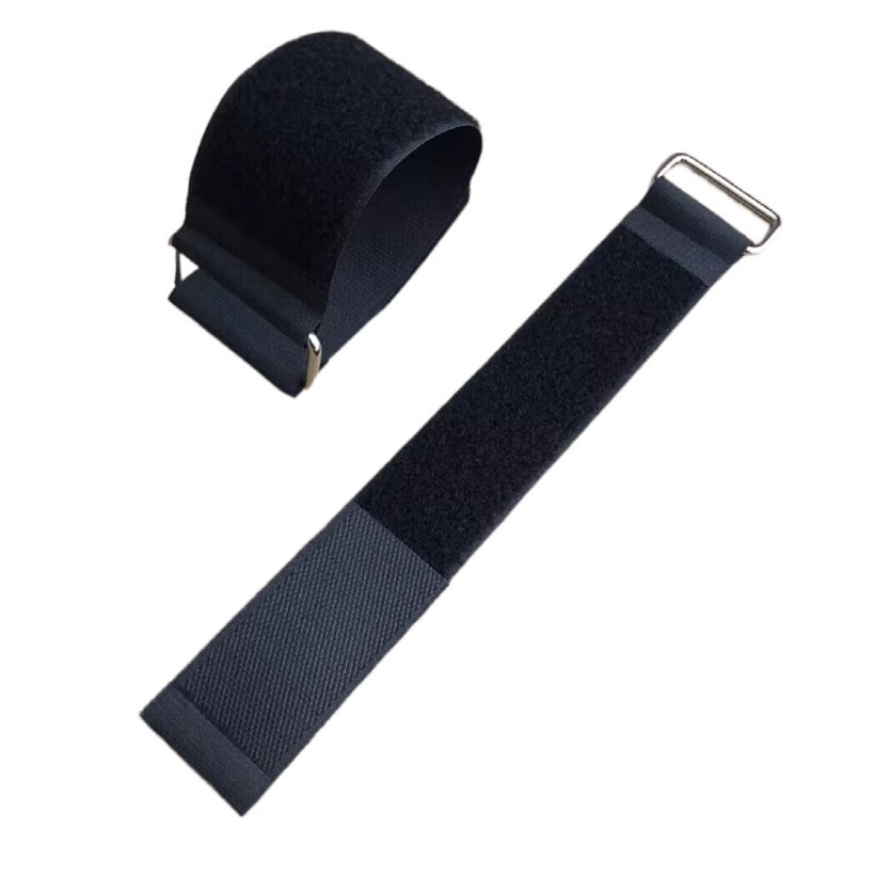 Iron buckle reverse buckle binding belt nylon buckle Velcro binding belt non-elastic goods fixed binding strong self-adhesive belt