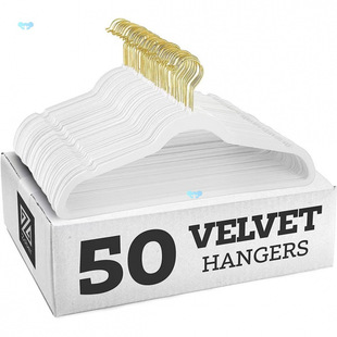 Velvet Clothes hangers for Coats Pants Dress Home Closet�¼�