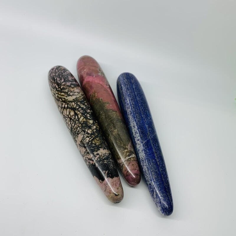 天然水晶多种材质水晶按摩棒 图 8