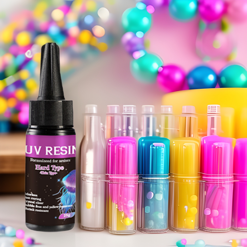 Factory direct high transparent UV resin drop glue low odor resistance yellow does not shrink DIY UV curing UV hard glue