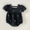 B107-black romper