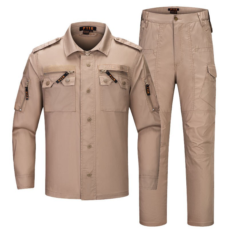 Casual Camouflage Clothing F116 Suit Breathable and Wear-Resistant Outdoor Tactical Shirt