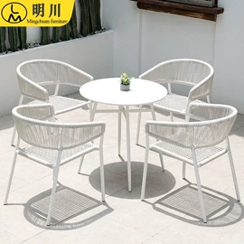 户外金属桌椅;藤编桌椅;户外实木桌椅