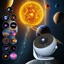 跨境地球仪Pro银河星空投影灯满天星夜灯氛围高清银河调焦灯礼物