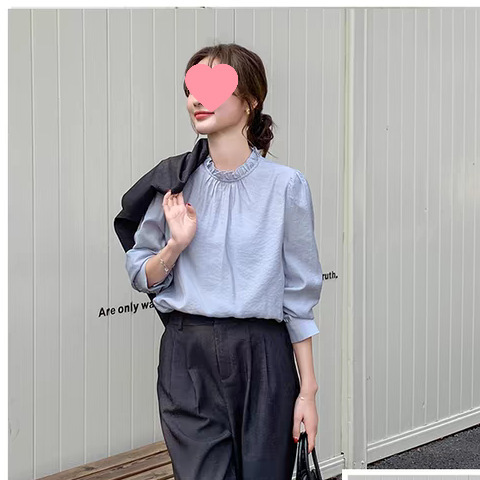 超火收腰马甲阔腿裤套装女春秋三件套韩系超火减龄穿搭设计感|undefined