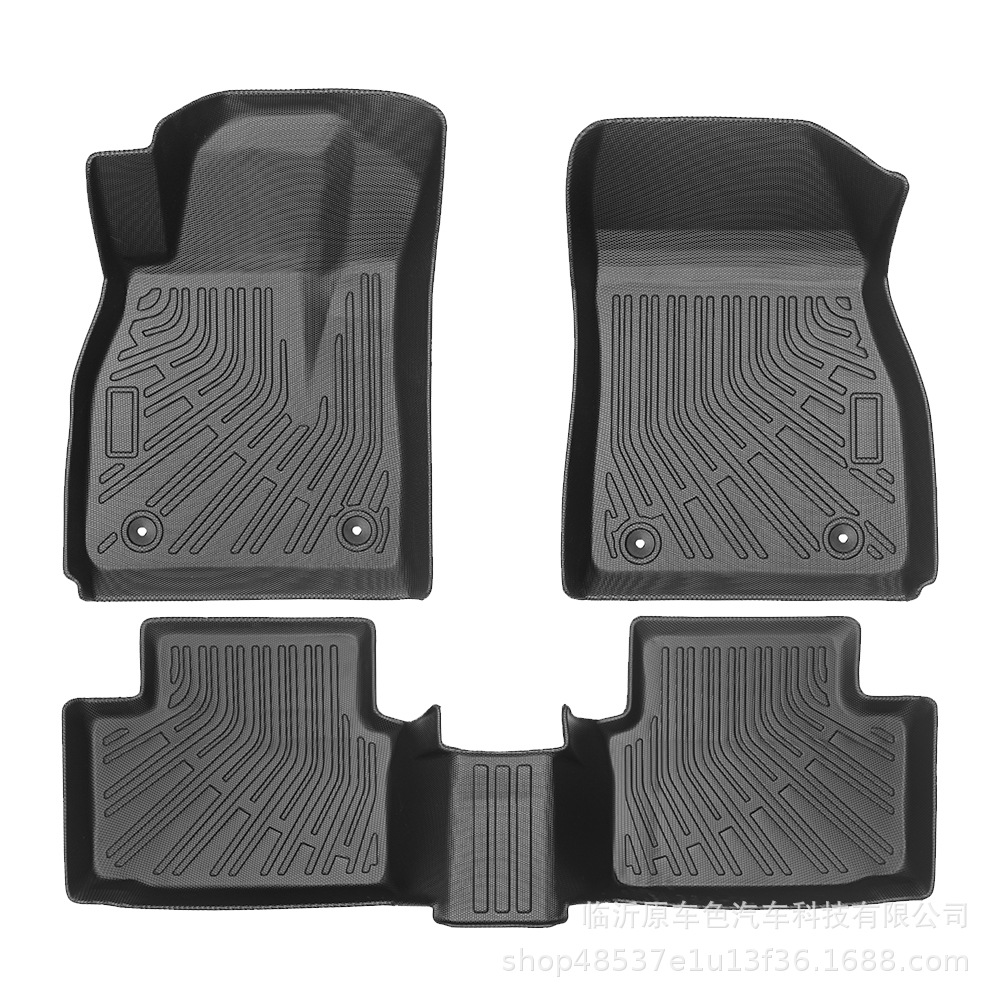 Aplicable a Chevrolet Malibu 2013 - 2015 TPE Foot Pad 3D Weather Material Cojín del maletero