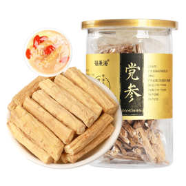 福东海党参120g/罐装甘肃段中药材批发广东煲汤料条代发免疫力