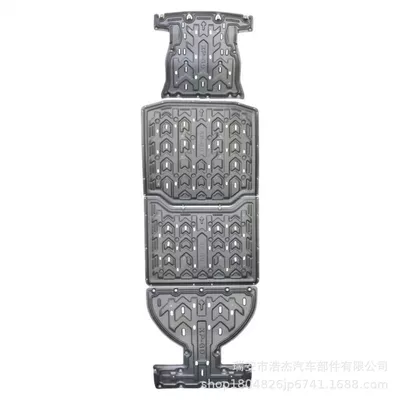 M03 Chassis Protection Plate, Underbody protection plate/engine baffle - aluminum-magnesium-alloy-dark-gold-22-24-model-xpeng-g9