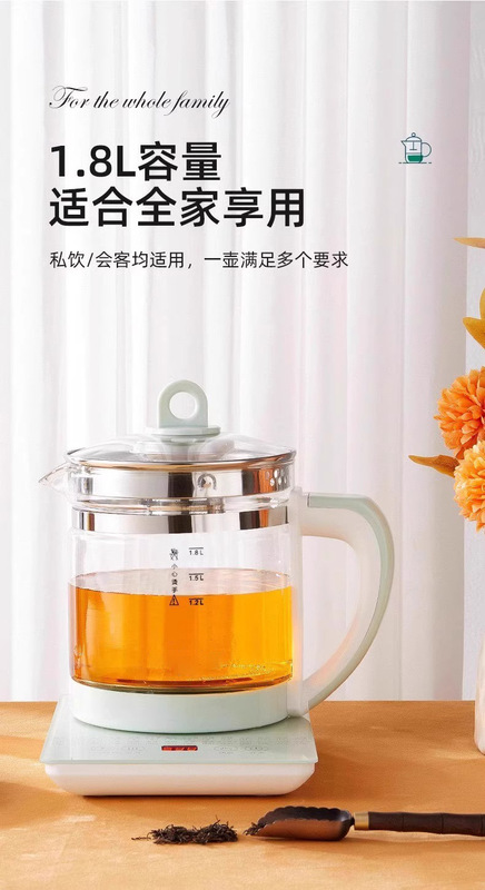养生壶办公室家用多功能煮茶壶保温炖煮一体烧水壶煮茶器礼品批发|undefined