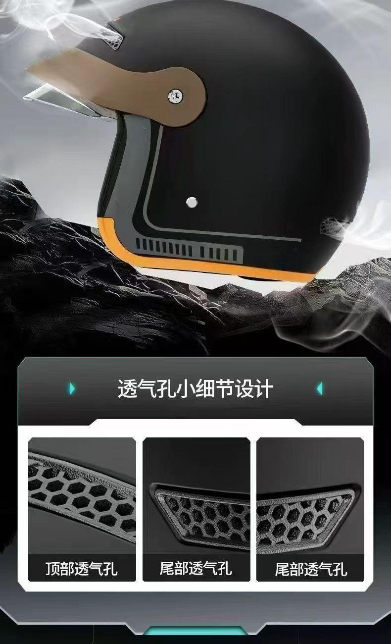 Helmet certified to meet national standards, suitable for electric scooters, winter helmet, unisex, all-season, warm, windproof, and safe helmet for winter, half helmet