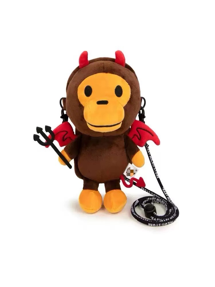 Japón marca de moda bapex Milo mono niño hombro oblicuo bolso para teléfonos móviles bolso para teléfonos móviles camuflado cartón calle
