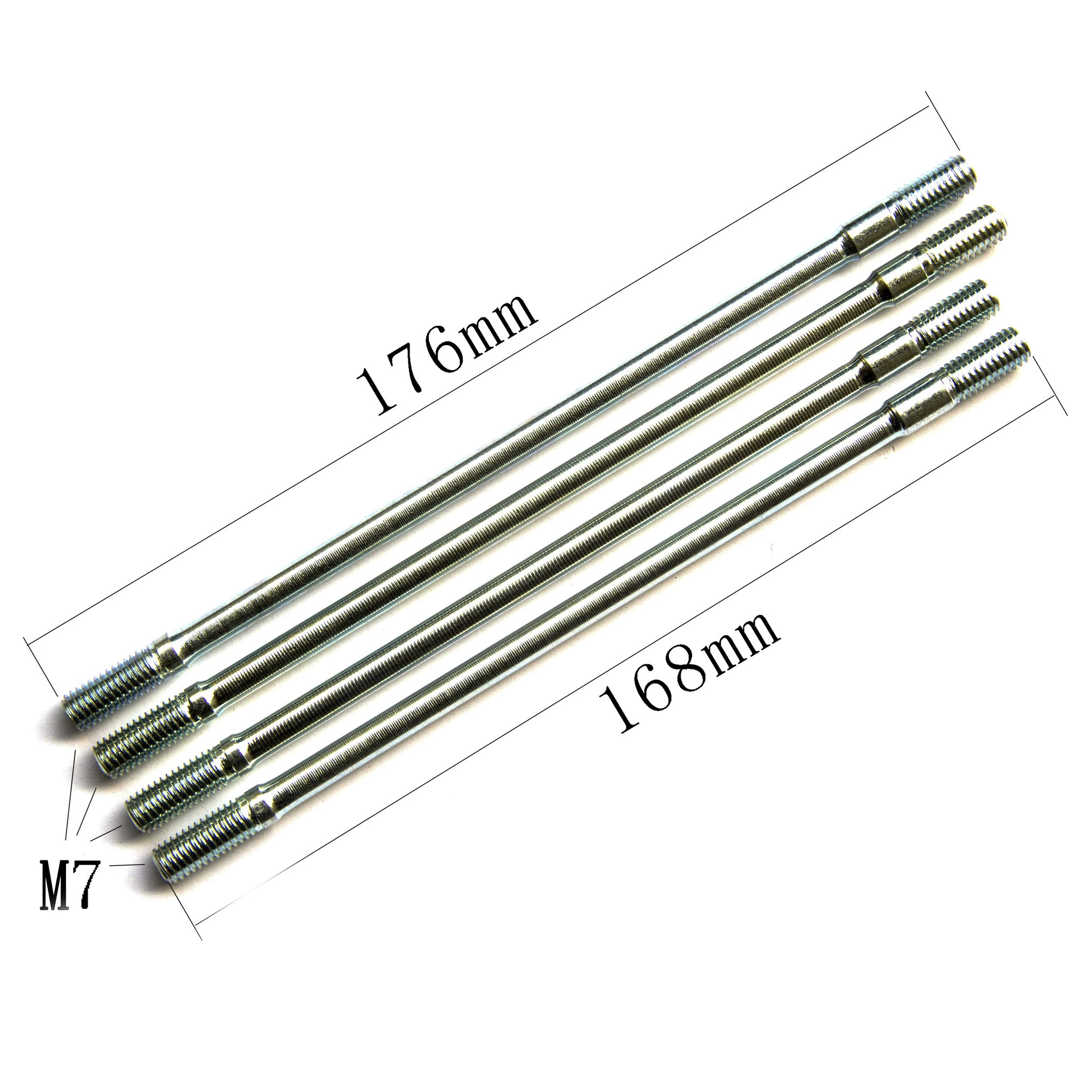 GY 6 125/150cc Цилиндр Винт с двойной головкой GY650 80 блок цилиндров винт головки цилиндра двигатель длинный винт