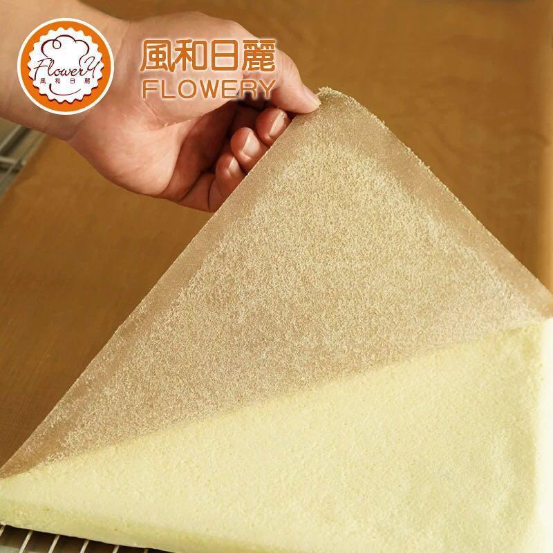 Bright and sunny oven oilcloth oilpaper baking tools folding reusable non-stick cloth high temperature resistant baking tray cloth