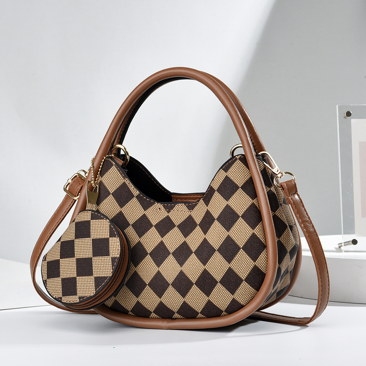 Nuevo bolso de alta calidad bolsas de mujer bolsas de comercio exterior transfronterizas bolsas de brazo texturas bolsas de hombro