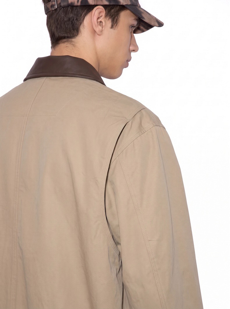 Inflation Vintage Zip-Up Fitted Jacket