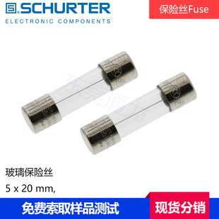 Distribution Schurter SPT 5x20mm 3.15A GlAss InsurAnce Tube 0034.3122