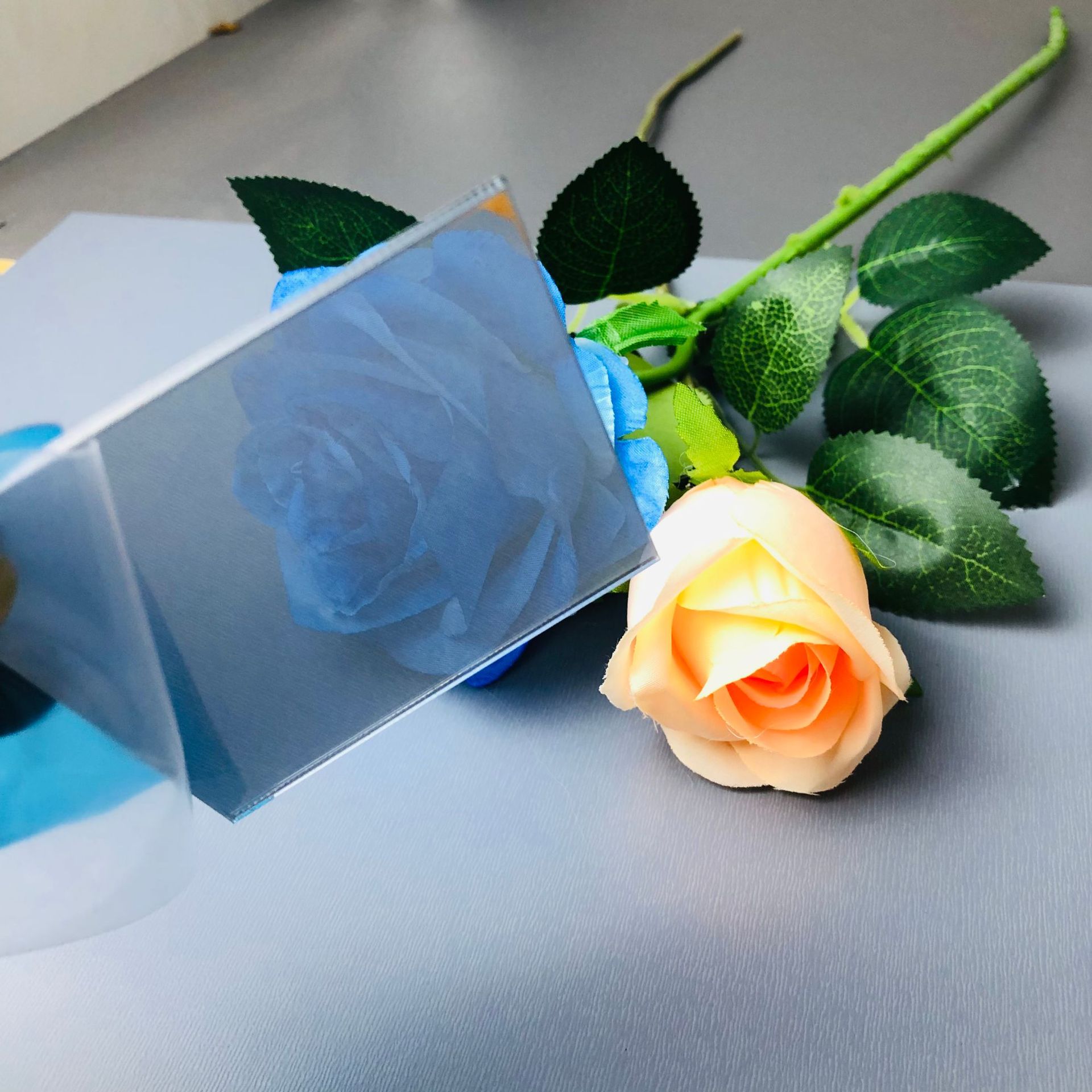 厂家直销电镀半透镜片视窗镜片丝印亚克力镀膜镜片亚克力电镀镜片