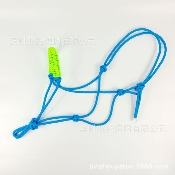 Cross-border steamer head Western horse faucet multi-knot rope braided horse faucet horse head cover horse head rope adjustable size