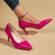 M 36631 Women's Pointed Toe High Heels ��ͷ�߸�Ь �羳ŷ