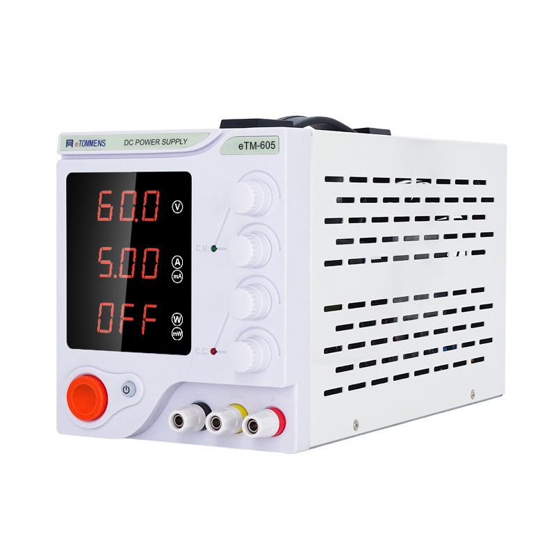 同门eTM-3010数显可调直流稳压电源电镀维修充电实验直流电源